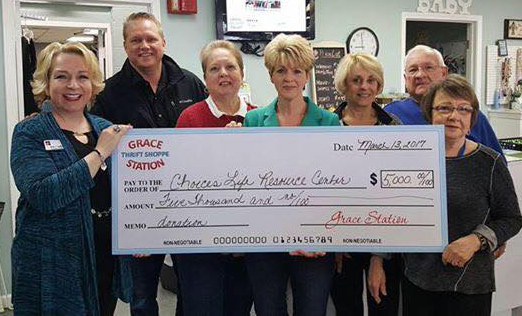 Shop at Grace Station Thrift Shoppe and help your community